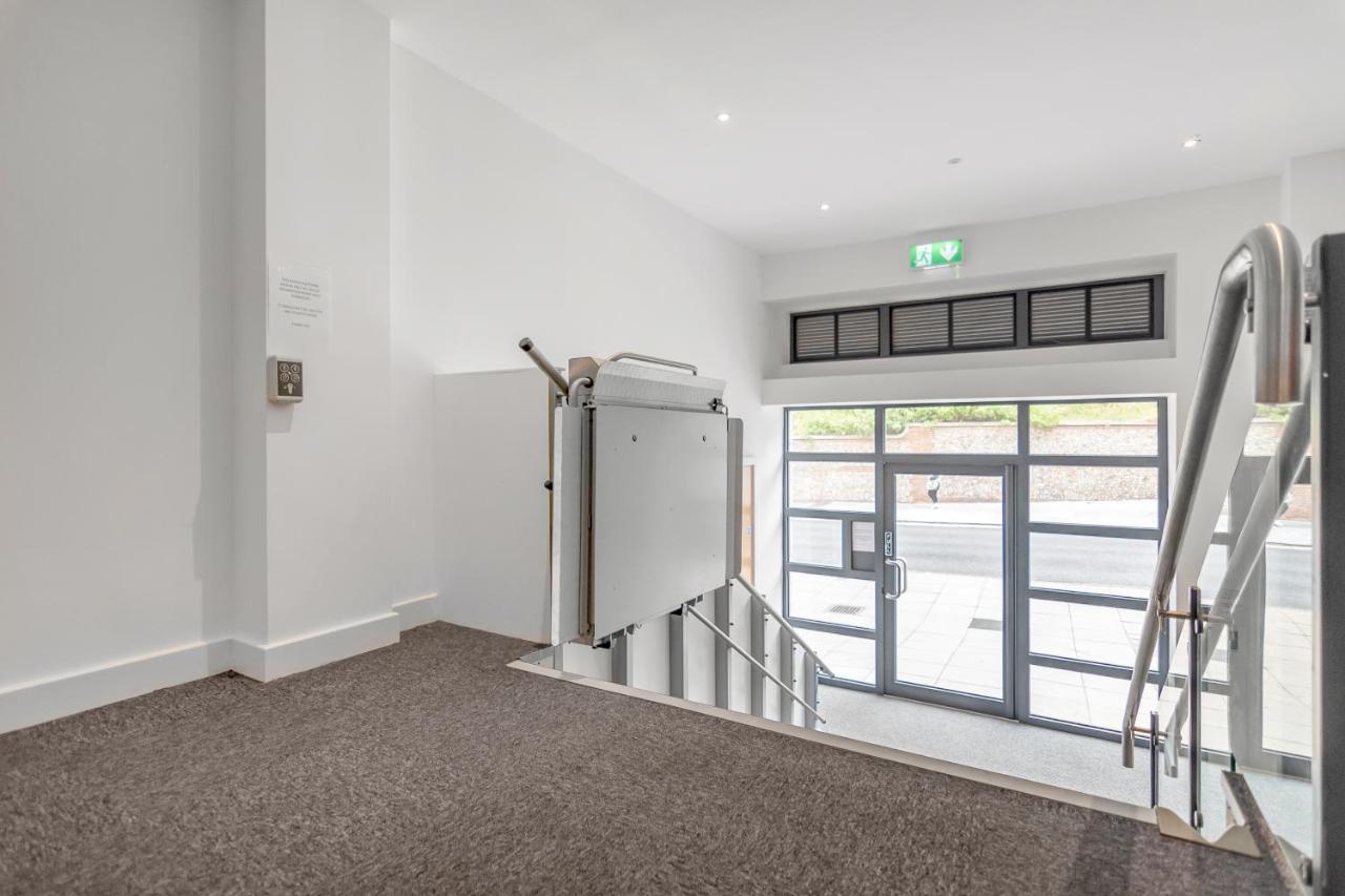 Furnished Modern Flat Overlooking Norwich Castle Exterior foto